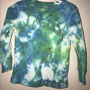 One of a kind toddler tie dye shirt